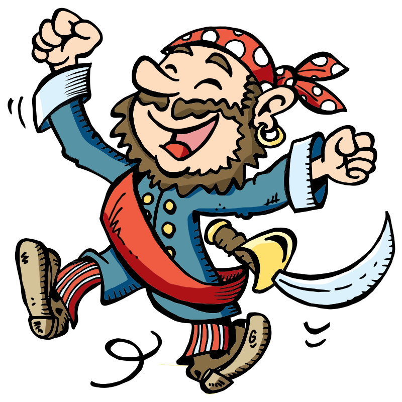 A Dancing Pirate downloaded to my drive